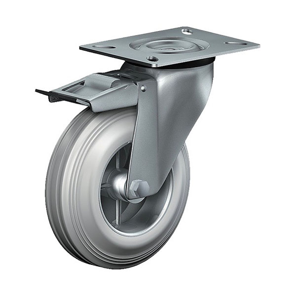 Swivel Castor With Total Lock Transport Series CD, Wheel CG